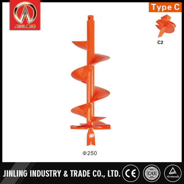 post-hole-digger-earth-auger-parts-drill-bit-250mm